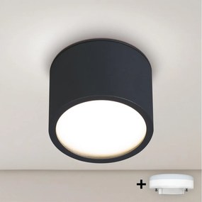 Brilagi - Spot LED RGB reglabil pentru baie SMOOTH 1xGX53/14W/230V Wi-Fi Tuya negru