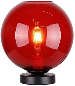 Candellux Globe veioză 1x60 W roșu 41-78278