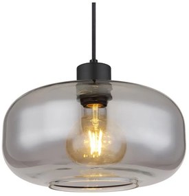 Pendul design modern Giuseppe negru, fumuriu