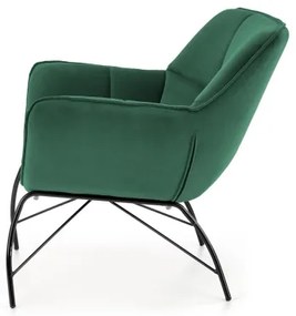 Fotoliu FIGA, verde închis