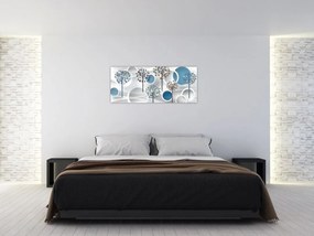 Tablou abstarcției artistice (120x50 cm)