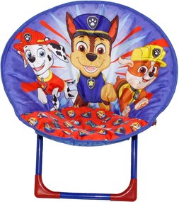 Fotoliu pliant pentru copii PAW PATROL, albastru