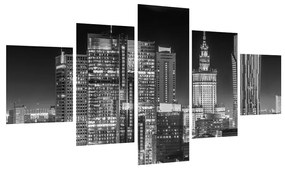 Tablou albnegru cu New York (125x70 cm), în 40 de alte dimensiuni noi