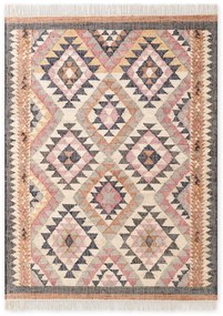 Covor gri țesut manual din iută 200x300 cm Roya Parsa – Elle Decoration