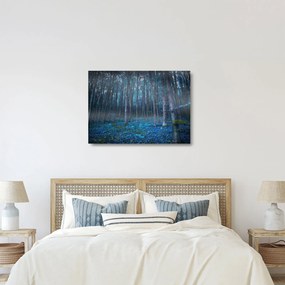Tablou pe sticlă - Pădurea magică (70x50 cm)