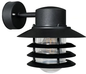 Nordlux - Aplică de exterior VEJERS 1xE27/60W/230V IP54 negru