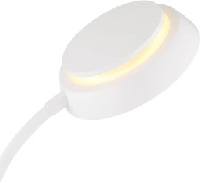 Globo 58496W - Lampă de birou tactilă LED reglabilă KIRK LED/12W/230V albă