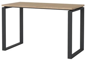 Birou cu blat cu aspect de lemn de stejar 60x120 cm Sign – Tvilum