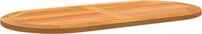 vidaXL Placă de masă Ulei Natural 100 x 50 x 2 cm Lemn Solid de Acacia