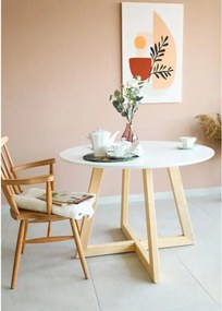 Masa rotund MDF Dining Homs, seria A-620,90 x 75 cm,30175