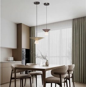 Lustra LED suspendata BARIS White Tea 38cm