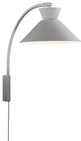 Aplica de perete design modern Dial gri