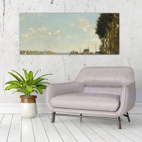 Tablou - Claude Monet, Argenteuil, reproducere (120x50 cm)