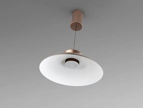 Lustra/ Pendul LED design modern Ion bronz 48cm