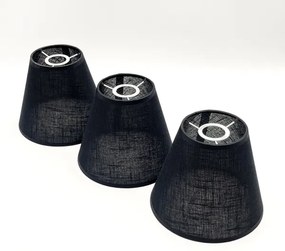 Lustră LED aplicată Brilagi ANTHONY 3xE14/40W/230V stejar nuc/negru