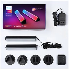 Govee - Set 2x Flow Plus SMART LED TV & Gaming RGBICWW Wi-Fi