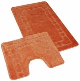 Set de covorașe de baie Kvalitex Cadru terra, 60 x 100 cm, 60 x 50 cm
