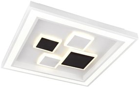 Plafoniera LED dimabila cu telecomanda design modern NOLO alb 48405-50Q GL