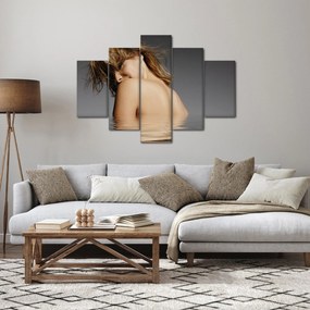 Tablou - Imaginea unei femei care face baie (150x105 cm)