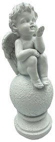 Figurina Inger ANGELO, Alb, 22cm