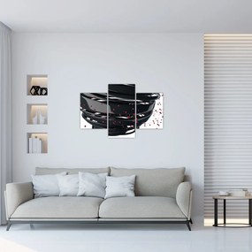 Tablou - Abstracției de glob pământen (90x60 cm)