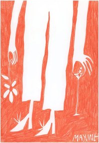 Poster 30x40 cm Sunday at Five – Maxine McCrann – The Poster Club