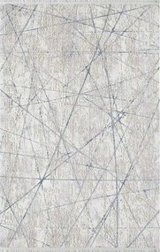 Covor ROMANTIK 02429B, 160x230 cm, forma dreptunghiulara, acril, gri/a