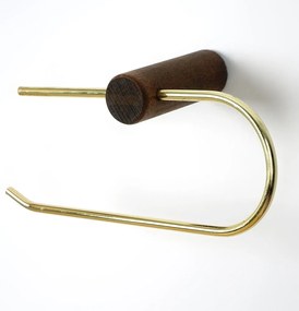 Suport pentru hârtie igienică de perete din lemn – Kalune Design