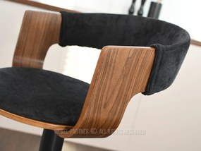Scaun Hoch (nuc închis + negru). 1110589