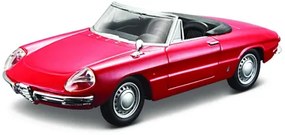 Macheta Masinuta Bburago scara 1:32 Alfa Romeo Spider (1966 )Rosu, 43047