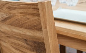 Scaun stejar masiv Gael L 41 x A 41 x H 90 cm