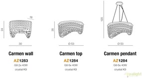 Aplica perete moderna design elegant CARMEN