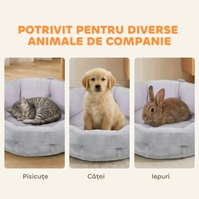 PawHut exterior pat cuib rotund confortabil | Aosom Romania