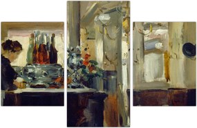 Tablou - Style of Edouard Manet, Bon Bock Cafe, reproducere (90x60 cm)