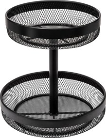 Coș de fructe Mayaj negru x2