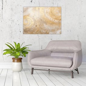 Tablou pe sticlă - Textura modelată (70x50 cm)