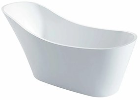 Cada baie freestanding, asimetrica, Genius Bella Casa, acril, 170 x 73 cm