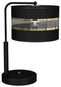 Lampă de masă ULTIMO 1xE27/60W/230V neagră