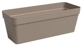 Jardinieră din plastic reciclat cu sistem de auto-irigare 50 cm Capri – Artevasi