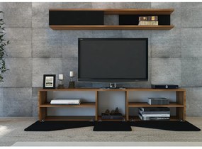 Mobilier living Tupac (nuc + negru). 1102602