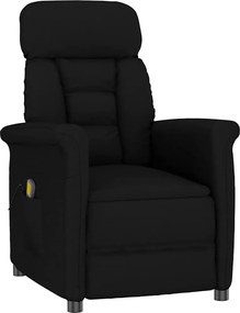 vidaXL Scaun de masaj Negru 70.5 x 96.5 x 95 cm Piele artificială