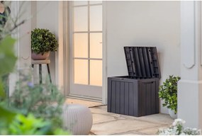Cutie de depozitare pentru grădină gri închis din plastic Urban – Keter