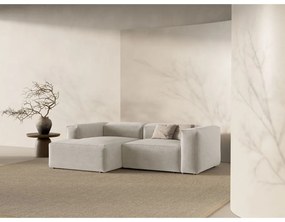 Colțar bej (cu colț pe partea stângă/cu șezlong) Bergamo – Cosmopolitan Design