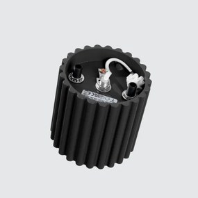 Sollux  SL.1784 - Spot AURA 1xGU10/10W/230V 10 cm negru