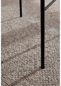 Covor tip traversă gri/crem lavabil 80x240 cm Rocco Dark Cream – Elle Decoration