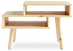 Măsuță de cafea din lemn de pin Karup Design Hako, natural