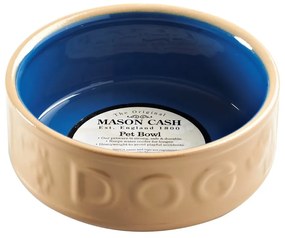 Bol din ceramică pentru câini Mason Cash Blue Cane, ø 18 cm