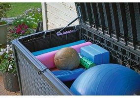 Cutie de depozitare pentru grădină gri Borneo – Keter