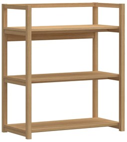 Bibliotecă în culoare naturală cu aspect de lemn de stejar 80x93x40 cm Ludza – Actona