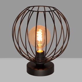 Lampă de masă MERCURE 1xE27/15W/230V neagră